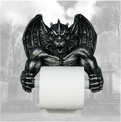 FGD27544 Garrulous Gargoyle Toilet Paper Holder